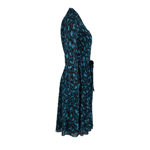 Diane Von Furstenberg Kleid aus Viskose in Türkis