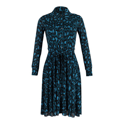 Diane Von Furstenberg Robe en Viscose en Turquoise