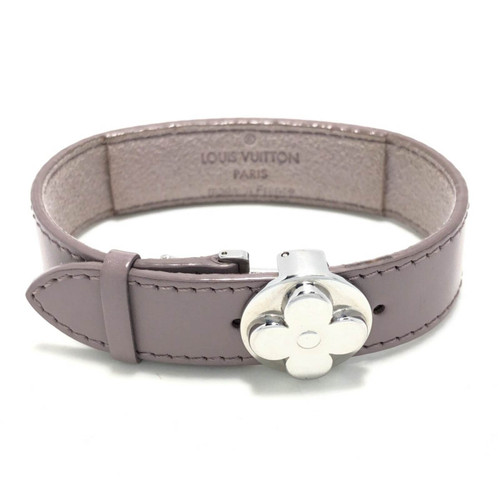 LOUIS VUITTON Women's Bracelet/Wristband Leather in Beige
