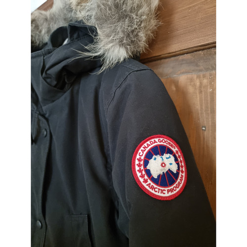 CANADA GOOSE Damen Jacke/Mantel aus Pelz in Schwarz