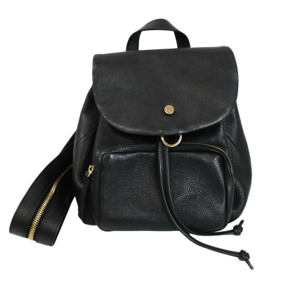 Jimmy Choo Backpack Leather in Black
