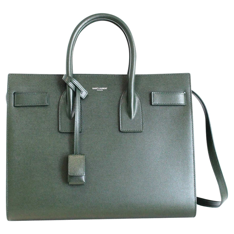 saint laurent sac de jour green