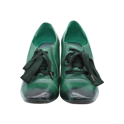 Marc Jacobs Sandalen aus Leder in Grün