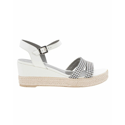 Gina Wedges Leather in White