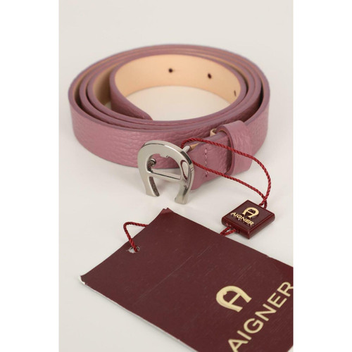 Aigner Belt Leather in Violet