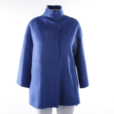 Iris Von Arnim Giacca/Cappotto in Cashmere in Blu