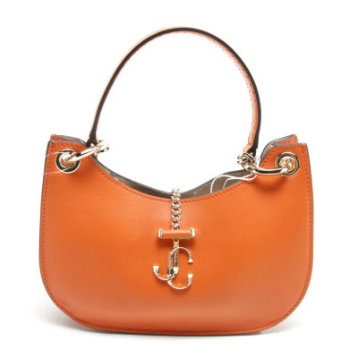 Jimmy Choo Handbag Leather in Orange