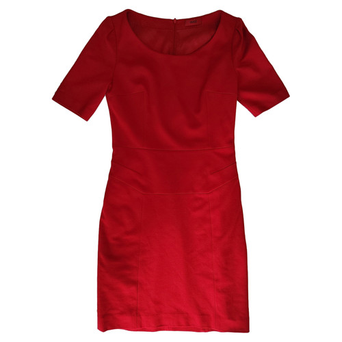 HUGO BOSS Damen Kleid in Rot Größe: DE 36 | Second Hand