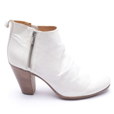 Officine Creative Ankle boots Leather in White