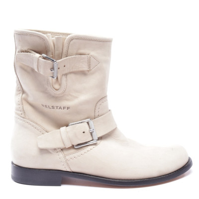 Belstaff Ankle boots Leather in White