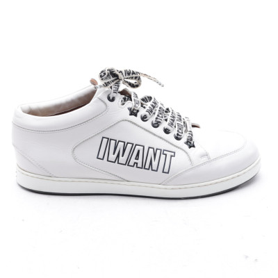 Jimmy Choo Trainers Leather in White