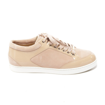 Jimmy Choo Trainers Leather in Yellow