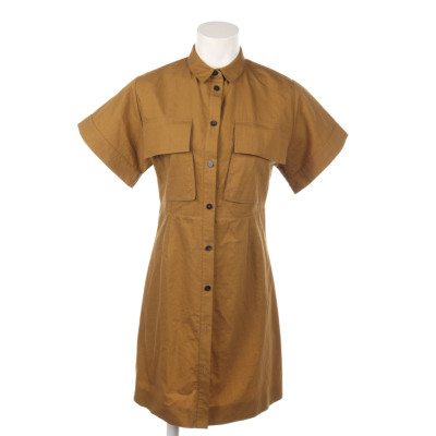 Iris Von Arnim Dress Cotton in Brown