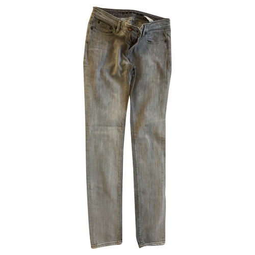 DENHAM Damen Jeans aus Jeansstoff in Grau Größe: W 26 L 32