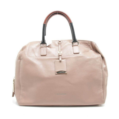 Jil Sander Handbag Leather in Pink