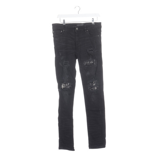 AMIRI Dames Jeans Katoen in Zwart in Maat: W34 | Tweedehands