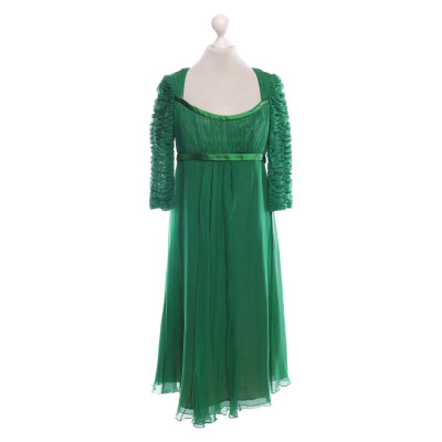 Rena Lange Dress Silk in Green