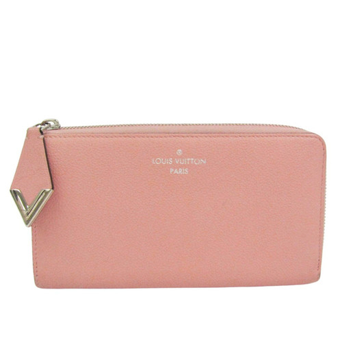 LOUIS VUITTON Damen Täschchen/Portemonnaie aus Leder in Rosa / Pink