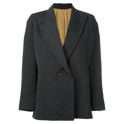 Jean Paul Gaultier Jacket/Coat Wool in Grey