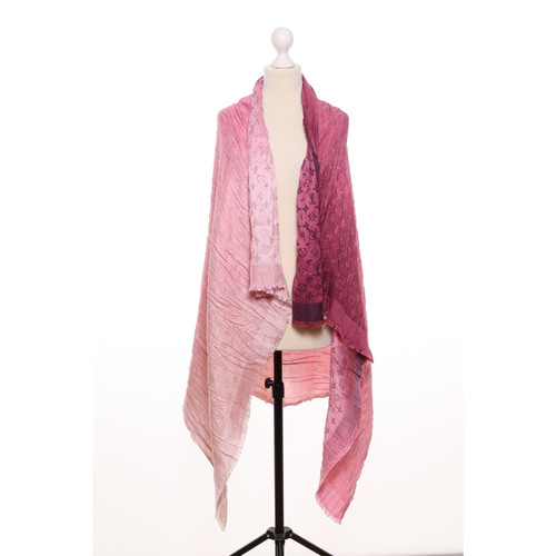 LOUIS VUITTON Donna Schal/Tuch aus Wolle in Rosa / Pink