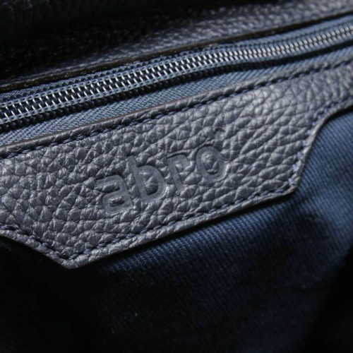 ABRO Damen Rucksack aus Leder in Blau | Second Hand