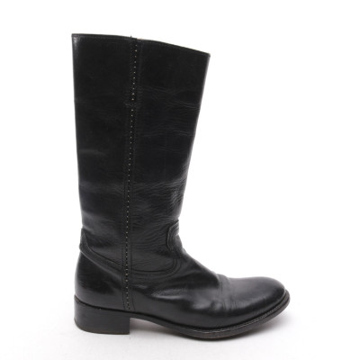 Pantanetti Boots Leather in Black