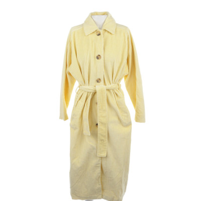 American Vintage Jacke/Mantel aus Baumwolle in Gelb