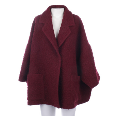 Stella Jean Jacke/Mantel aus Wolle in Rot