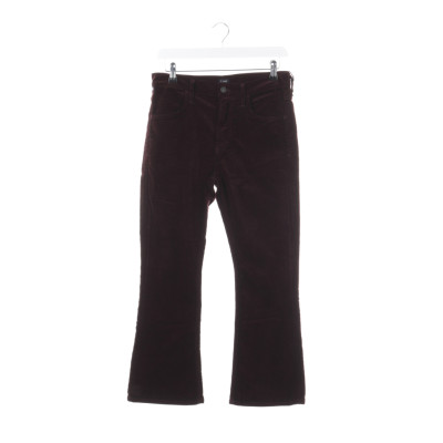 J. Crew Trousers Cotton in Red