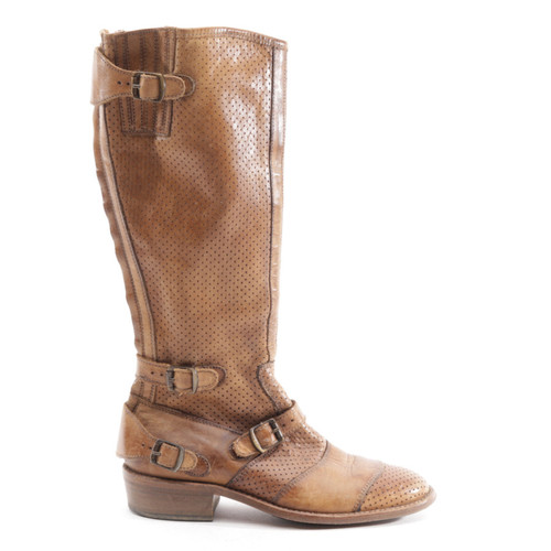 BELSTAFF Women's Boots Leather in Brown Size: EU 36