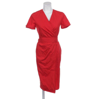 Max Mara Dress Cotton in Red