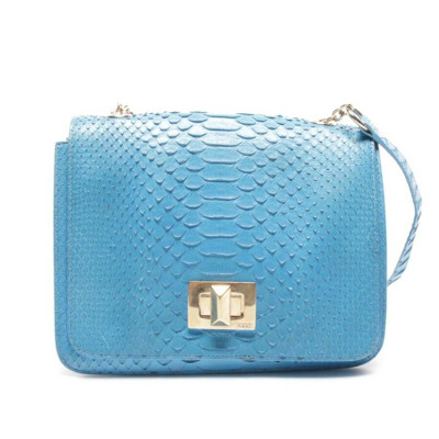 Emilio Pucci Shoulder bag Leather in Blue