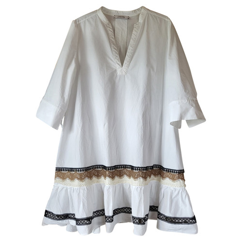 DOROTHEE SCHUMACHER Femme Robe en Coton en Blanc