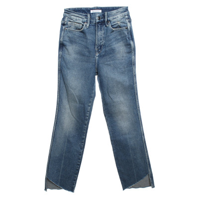 Good American Jeans aus Baumwolle in Blau