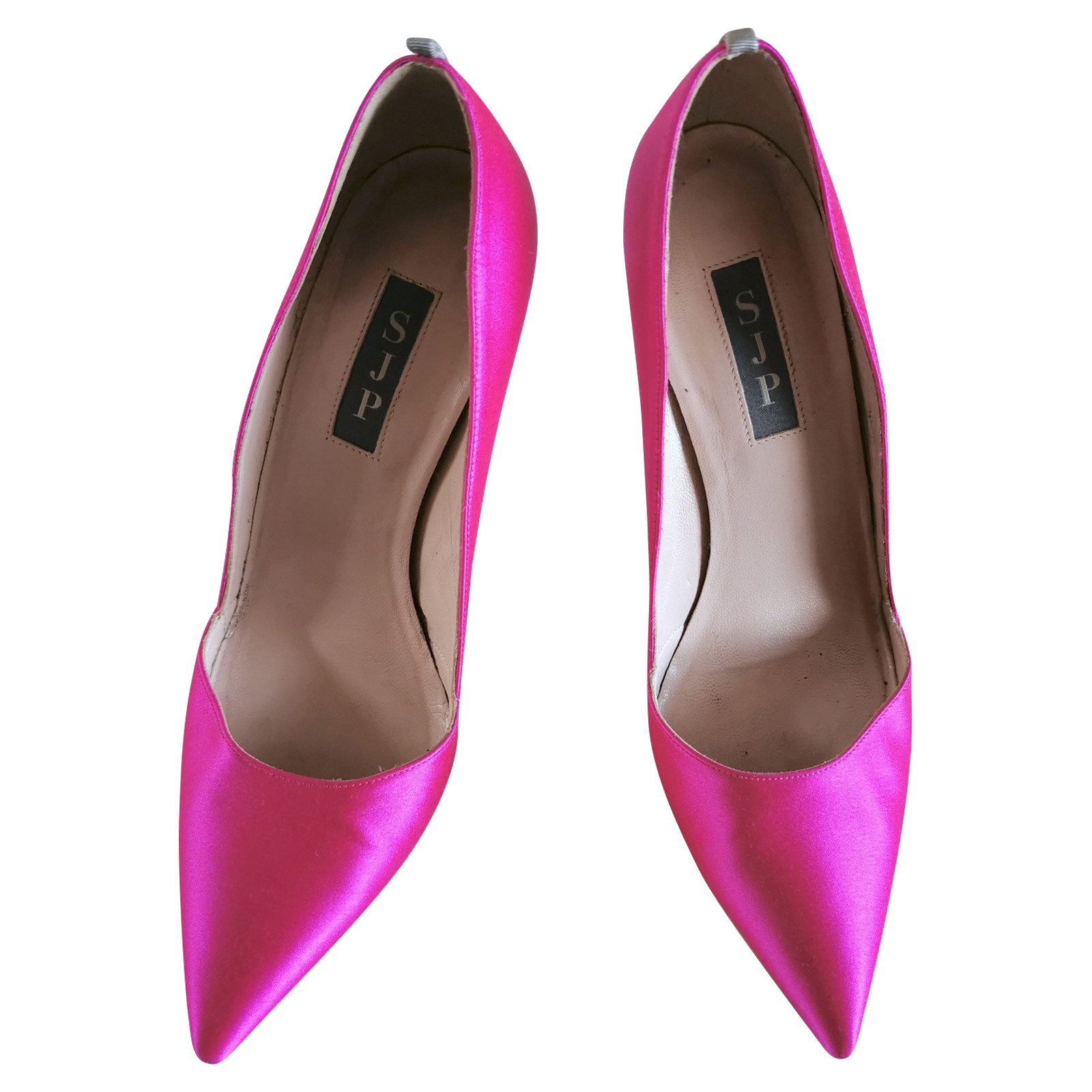 SJP by Sarah Jessica Parker Pumps/Peeptoes aus Leder in Rosa / Pink -  Second Hand SJP by Sarah Jessica Parker Pumps/Peeptoes aus Leder in Rosa /  Pink buy used for 99€ (4806022)