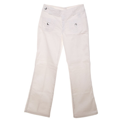 Blumarine Paio di Pantaloni in Bianco