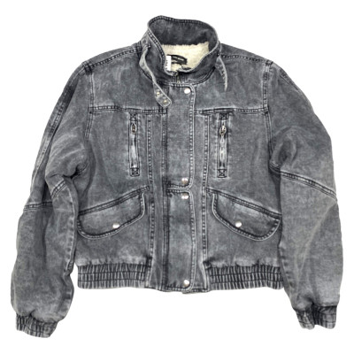 Isabel Marant Jacket/Coat Cotton in Grey