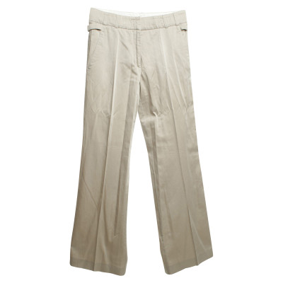 Turnover trousers in Beige