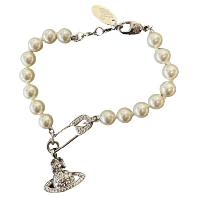 Vivienne Westwood Bracelet/Wristband Silver in Silvery
