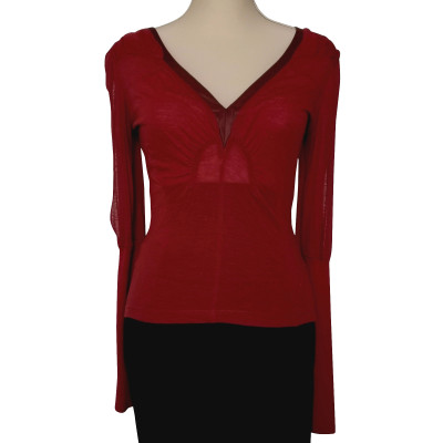 Costume National Tricot en Rouge