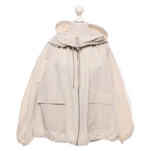 COS Damen Jacke/Mantel in Creme Größe: M | Second Hand