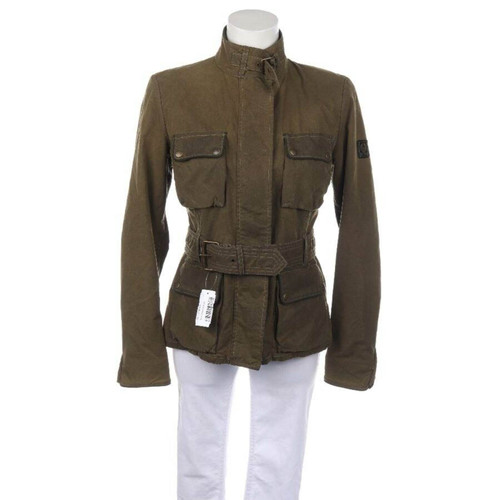 BELSTAFF Donna Giacca/Cappotto in Cotone in Verde