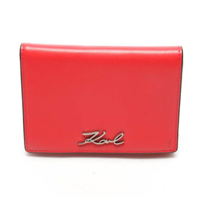 Karl Lagerfeld Bag/Purse Leather in Red