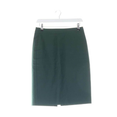J. Crew Skirt Cotton in Green