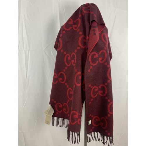 GUCCI Damen Schal/Tuch aus Kaschmir in Rot | Second Hand