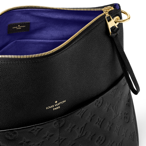 Louis Vuitton Monogram Empreinte Spontini - Black Hobos, Handbags