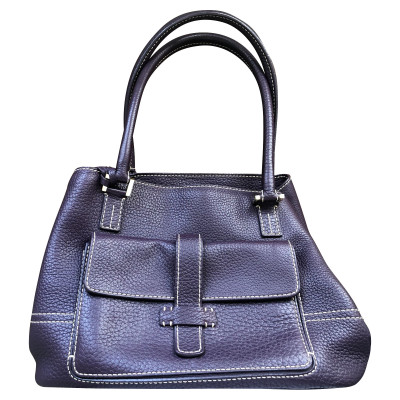 Loro Piana Handbag Leather in Violet