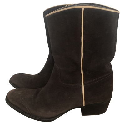 Carshoe Ankle boots Suede in Brown