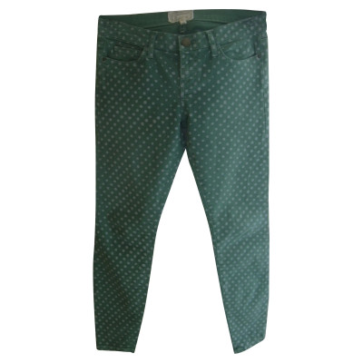 Current Elliott Jeans en Coton en Vert