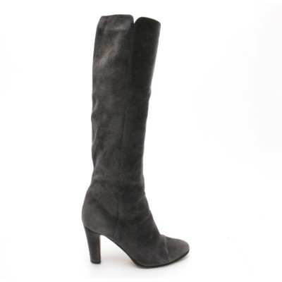 Jimmy Choo Boots Leather in Grey